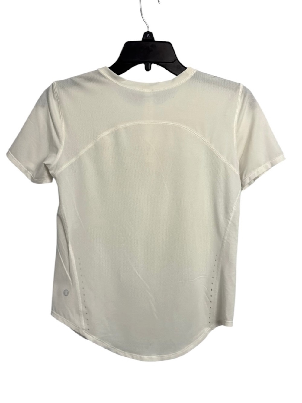 Lululemon Athletica action always short sleeve graphic tee silky size 2 chic